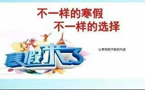 寒假有计划   学的更快乐——第三实验小学假期安排纪实