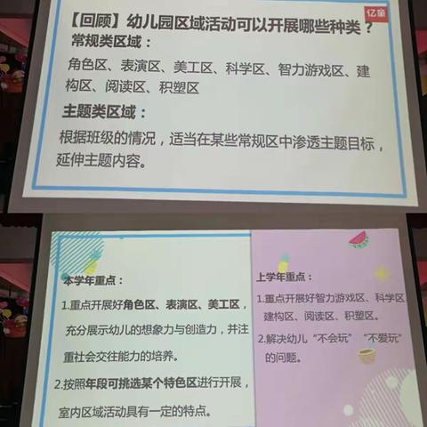 小区域 大智慧——石金幼儿园2020——2021学年上学期“区域活动培训”