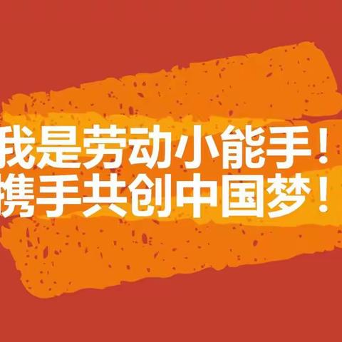 我是劳动小能手！——维明路小学三年级二班“五一”劳动实践活动