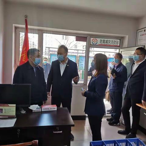 走基层 听民声 共抗疫——大同市副市长、大同经开区党工委书记赵学斌深入睿和社区走访调研