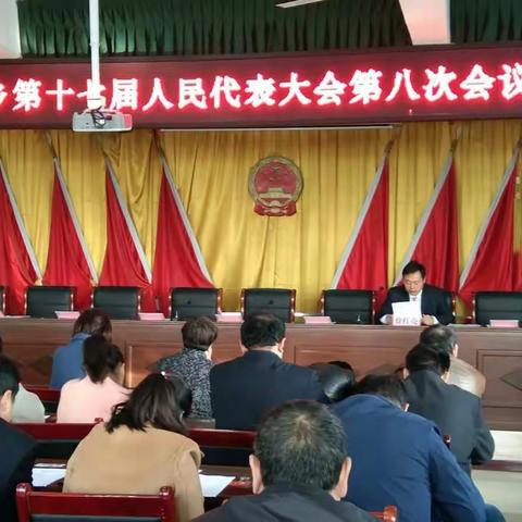 杨谈乡召开第十七届人民代表大会第八次会议