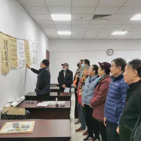 书法五班学年部分学员作品展示