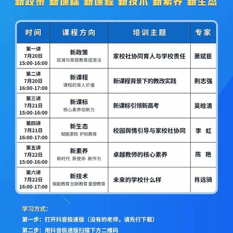 烈日炎炎培训时，收获满满入心来——连州市第二中学“家校社共育”2021-2022学年暑假教师培训