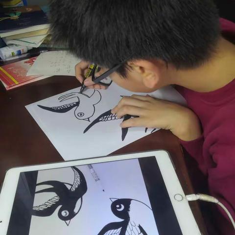 线上学习第四周~~~六年六班      霖霖