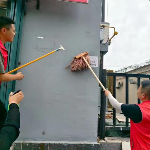 【宁江区地震局】“清洁家园”志愿服务活动