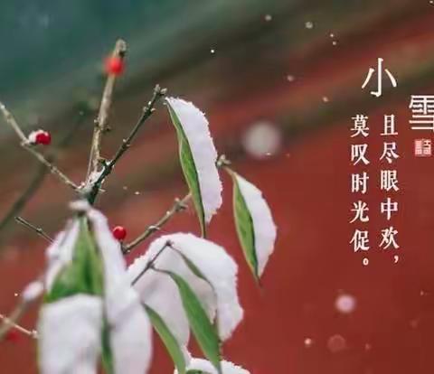 【建文明校·创文明城】经开区沙岭子幼儿园二十四节气之“小雪”节气主题活动