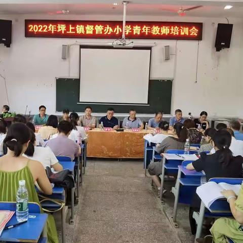 2022年坪上镇督管办小学青年教师培训会