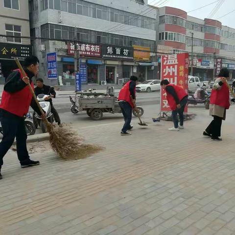 原阳调查队组织开展城市清洗清洁专项行动