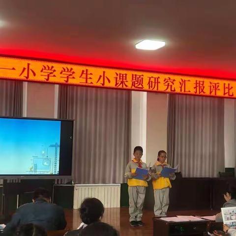 “小学生做课题，比实践比创新”石嘴山市第十一小学——四年级篇。