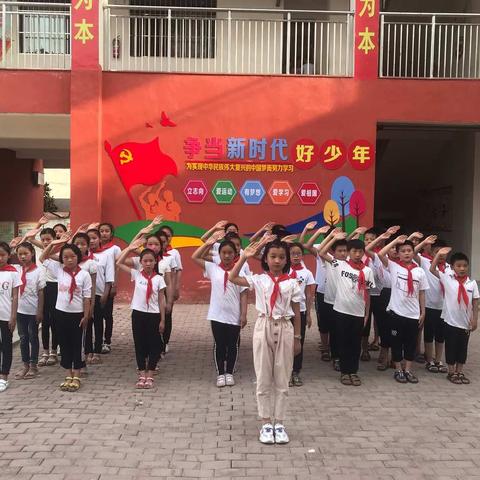 南阳群众文化活动一一毛集镇中心小学“红色歌曲，代代传”歌咏比赛