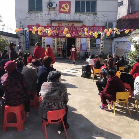 社赓镇枧头村开展“我们的中国梦，文化进万家”传唱活动