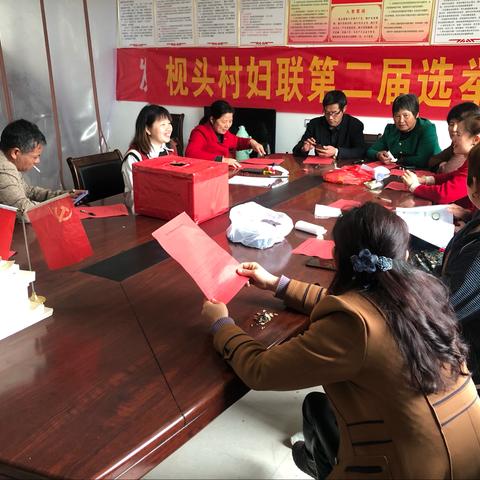 【枧头村委会】妇联第二届选举会议
