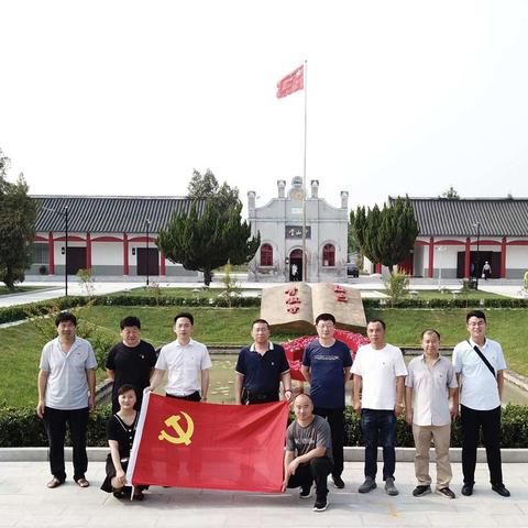 学党史 悟思想 办实事 开新局—沛县鹿楼镇中心卫生院赴青墩寺红色革命基地活动纪实