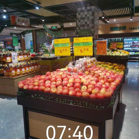 新天城店4月14日生鲜第一次开业运营报告