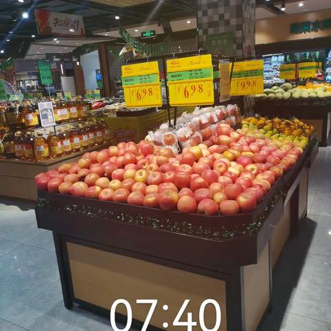 新天城店4月18日生鲜第一次开业运营报告