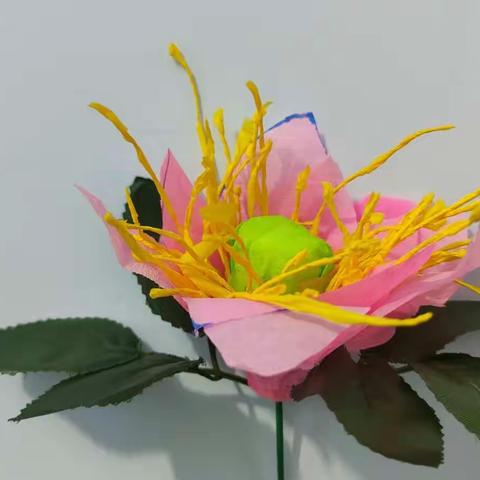 小巧手一一手工荷花