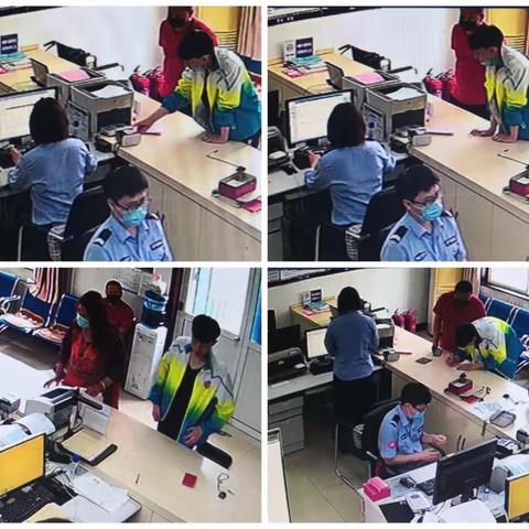 护航高考古冶公安分局在行动