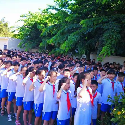 白沙门小学六(1)班毕业典礼