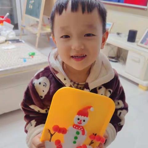 东平县县直机关第二幼儿园（小班级部）大雪节气活动—幼儿作品展示