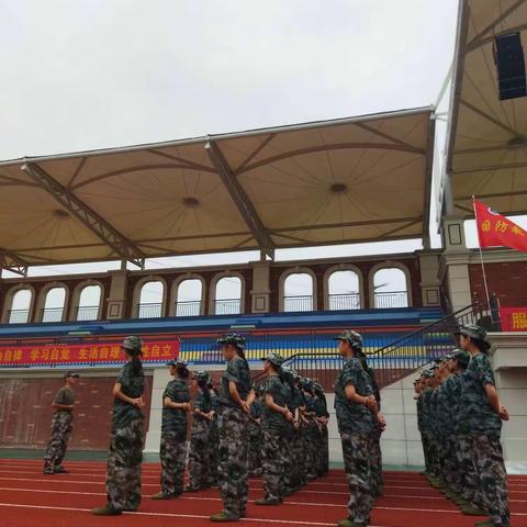 我的军训，我的连