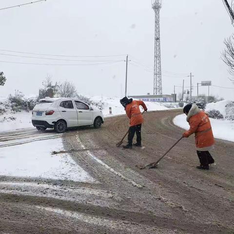 以雪为令，除雪保通——偃师区农村公路管理所扎实做好除雪保通工作