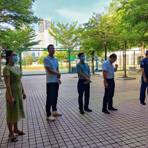 海南中学三亚学校消防演习活动