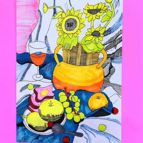 翰墨展风采 丹青绘新篇——幸福路小学2024庆元旦迎新春第七届师生书画展﻿ ﹎﹎三年级篇﹎﹎