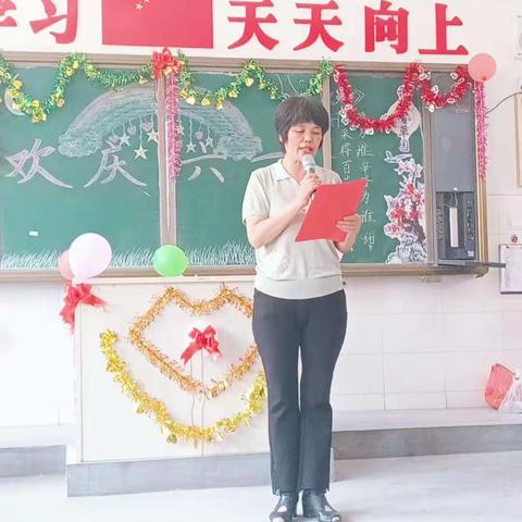 蒙阴县八一希望小学四年级六班庆六一文艺汇演