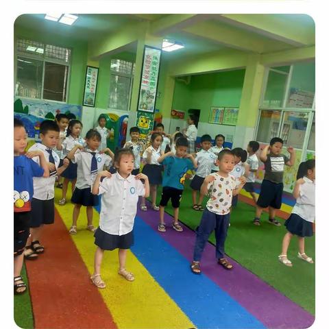 南桥幼儿园体智能课程之快乐海绵棒