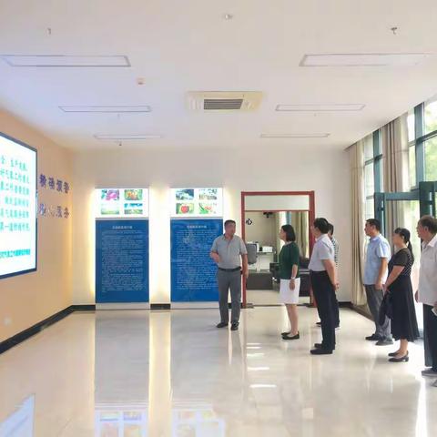 省气象局领导莅临王益区局检查指导工作