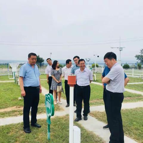 省气象局半年督查工作组深入王益区局检查督导工作