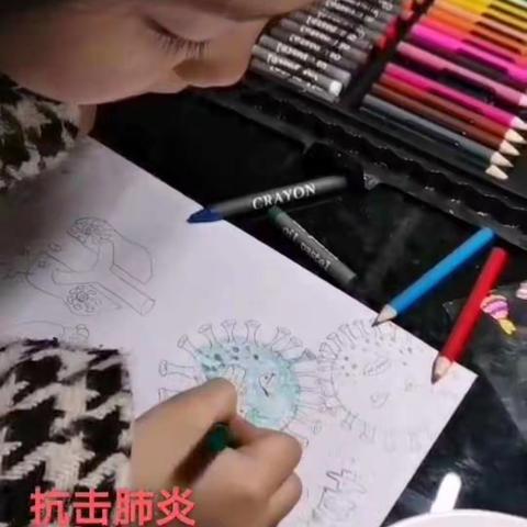 大荔金色摇篮幼儿园大五班疫时保学