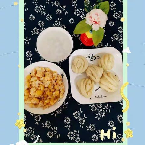 天翔艺术幼儿园今日美食