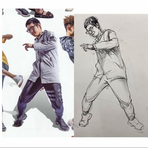 【肖钰婷】速写教研4.14