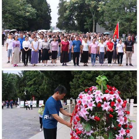 安阳市铁佛寺小学党支部开展庆祝建党98周年主题教育活动——亲临兰考热土，学习焦裕禄精神