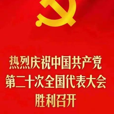 不忘初心跟党走   砥砺奋进新征程———庆新小学庆祝二十大胜利召开