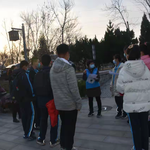 此园别有韵，乐学不知寒——记实验中学灰喜鹊社团小公民科学调查实践活动