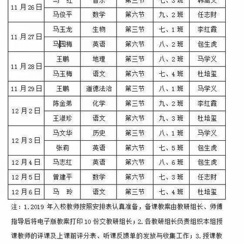 和政县三十里铺初级中学开展新教师汇报课展示活动