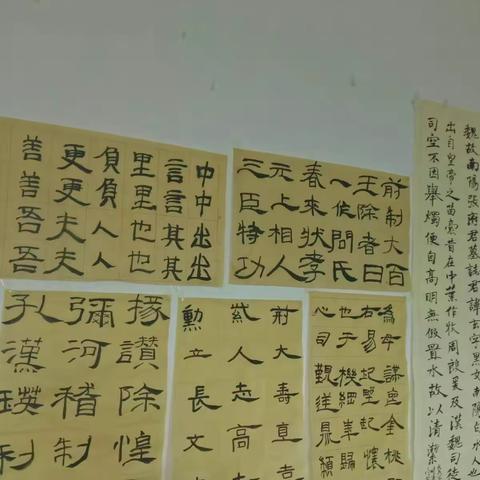 校园文化活动之———“尚书堂”书法学习班(本周六9月8日早八点开课)