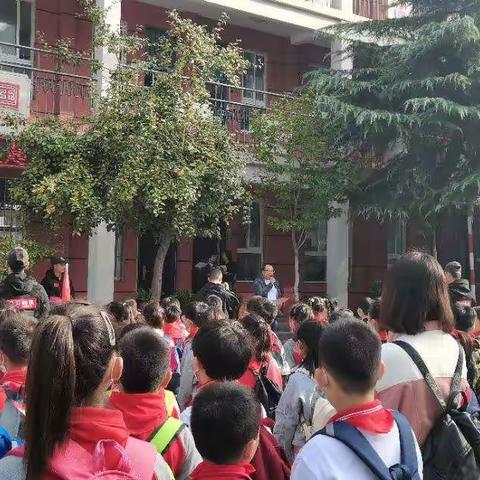 安阳市北门西小学“遵守文明出行，享受精彩人生”研学实践活动