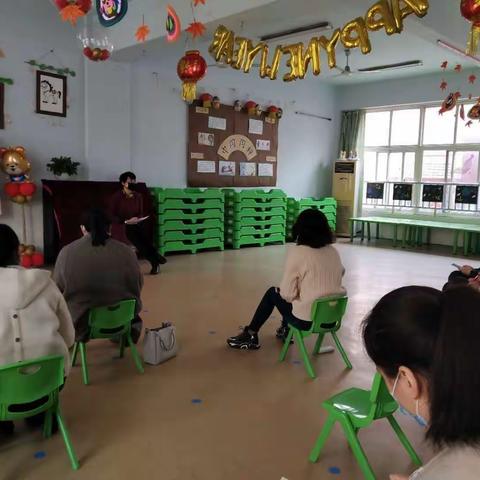 无棣县第一实验幼儿园开学前防疫情演练