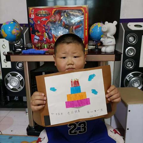 儿子，五周岁生日快乐