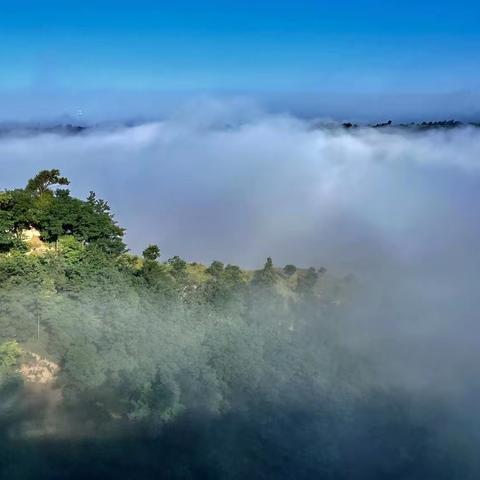 陕西彬州农村的清晨