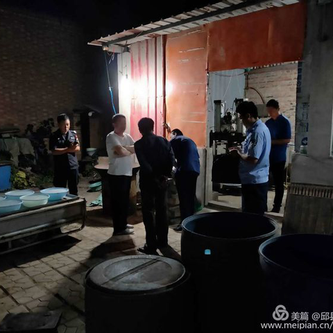 邱县公安局在出租房屋清查中查处一处食品加工黑作坊