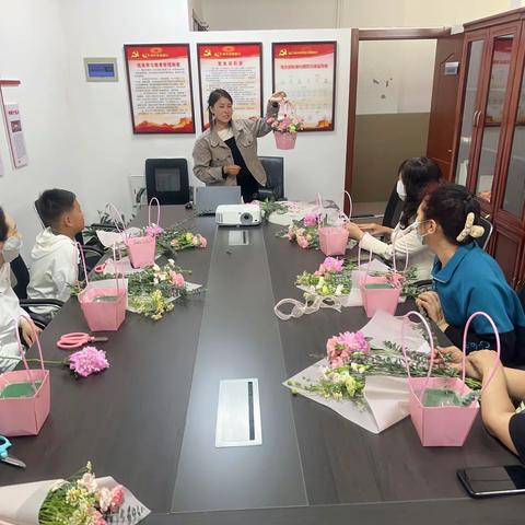 花香送祝福，感恩母亲节