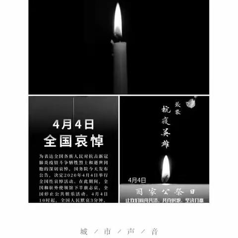 北道门小学  “清明话英魂，网课增精神”学习掠影