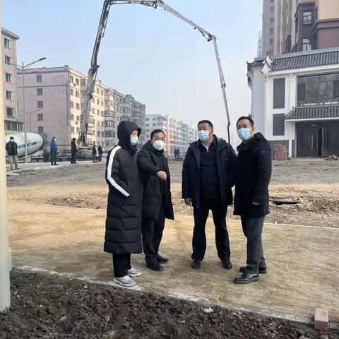 区政府副区长唐可欣检查康泰家园周边道路建设项目工程收尾情况