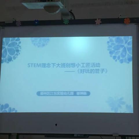 stem案例分享——江东实验幼儿园