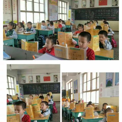 读书伴我成长——杏花东堡小学开展读书活动