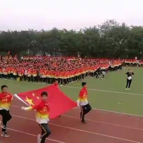 实小分校运动会开幕式